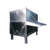 Comedera pajera con techo y separadores