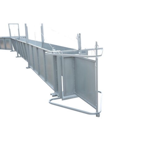 Manga de manejo ganado porcino